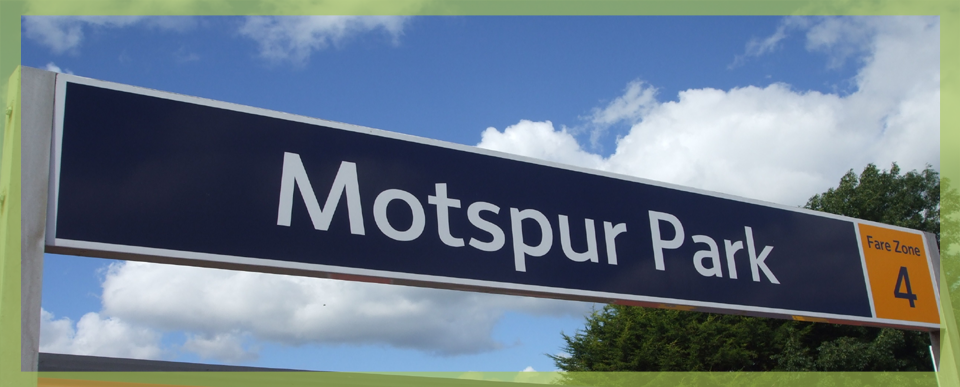 Cars in Motspur Park