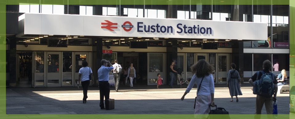 Cars in Euston